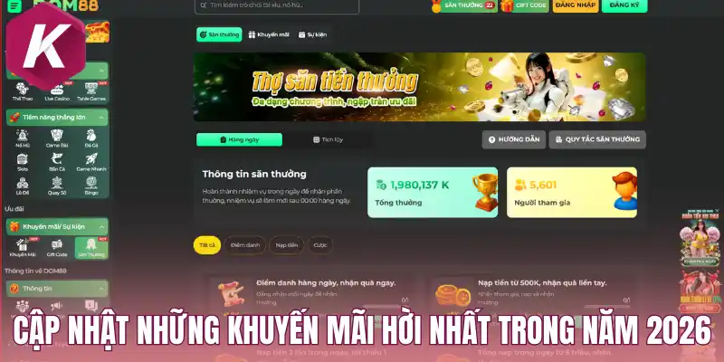 Cập nhật những khuyến mãi hời nhất trong năm 2026